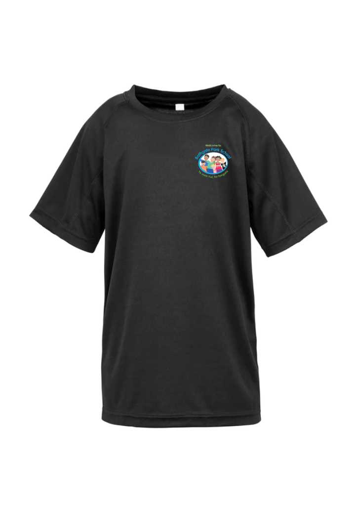 Bathgate school T-shirt Black